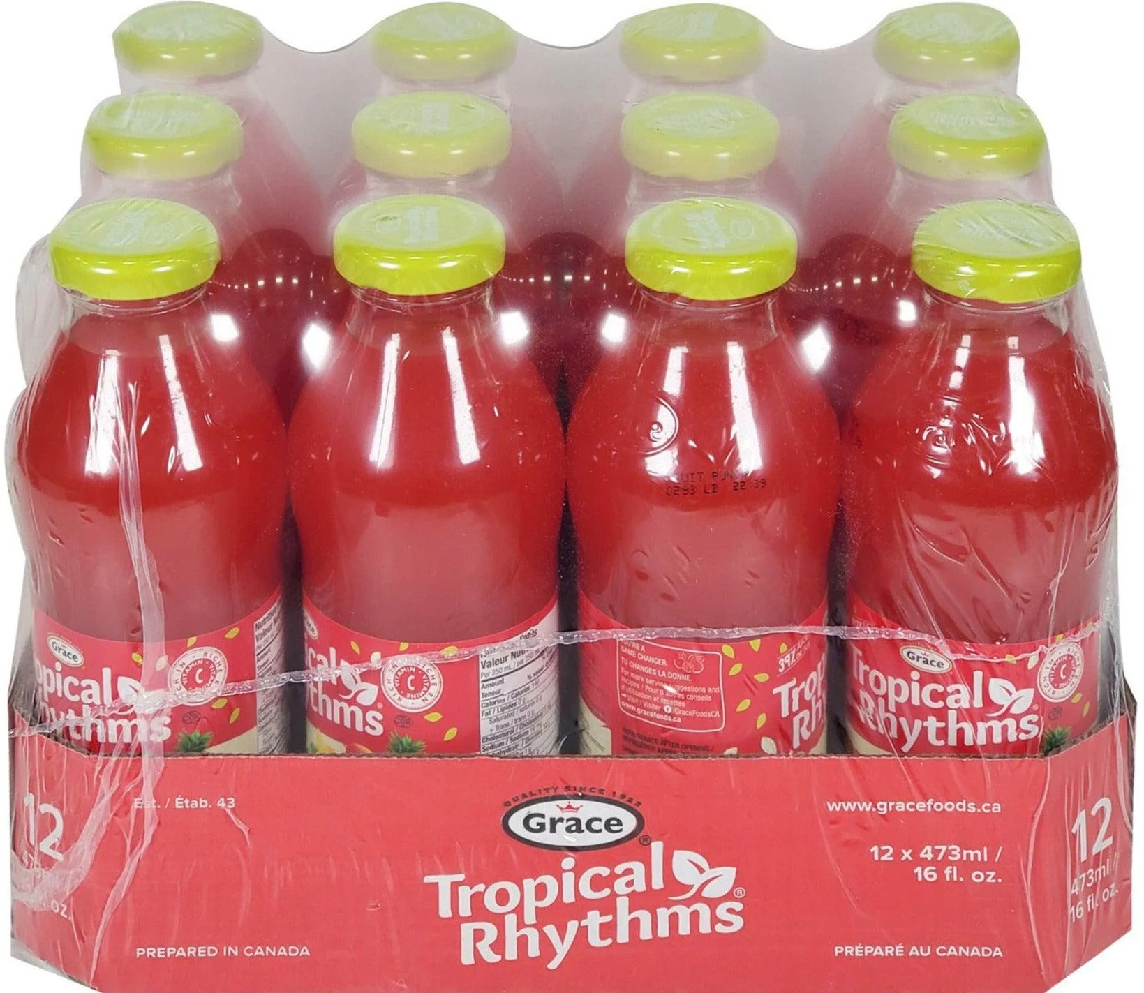 Grace - Tropical Rhythms - Fruit Punch - Bottles - Image 2