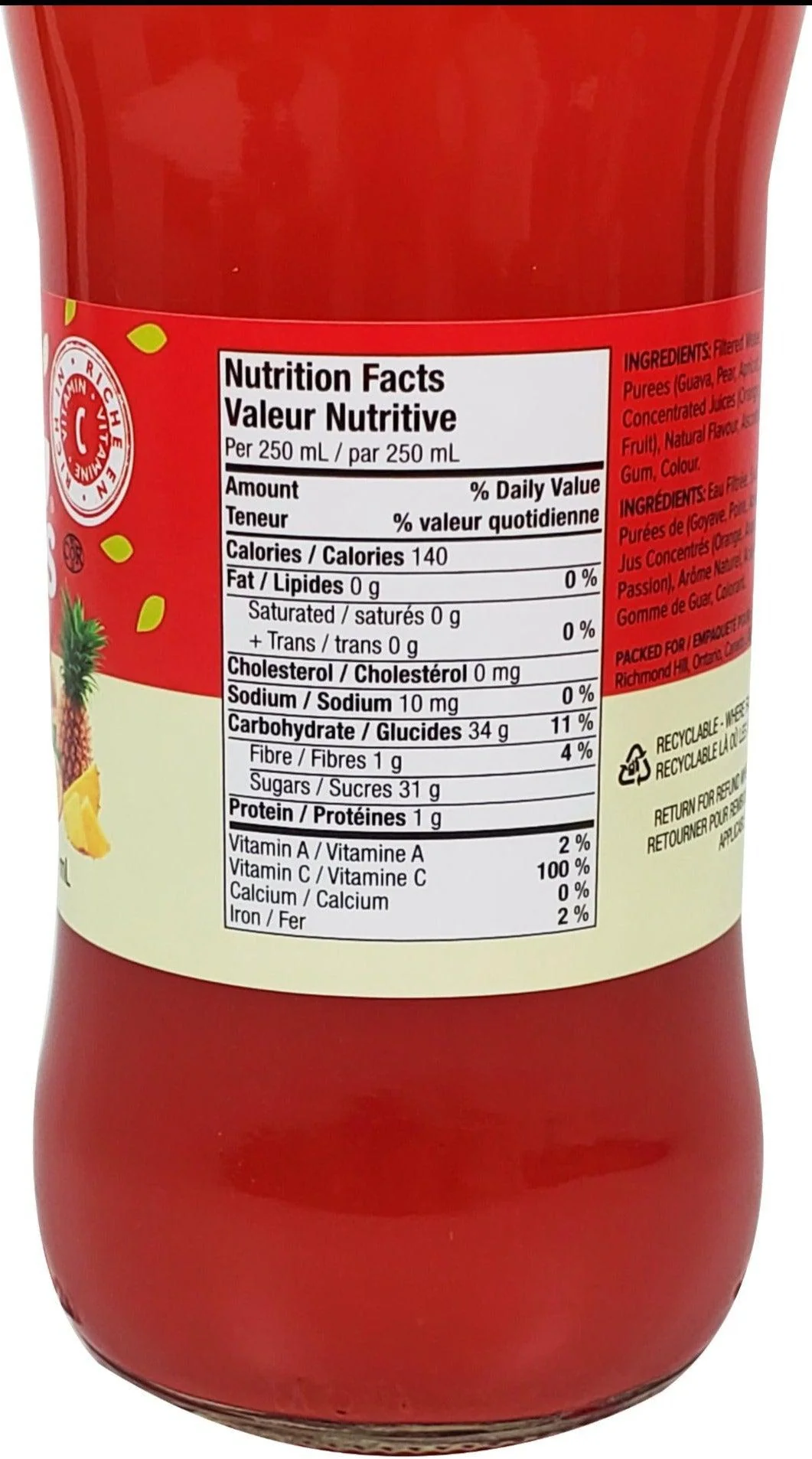 Grace - Tropical Rhythms - Fruit Punch - Bottles - Image 3