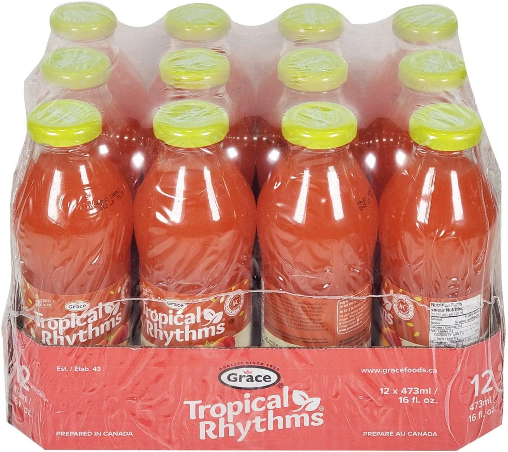 Grace - Tropical Rhythms - Mango Carrot - Bottles - Image 2
