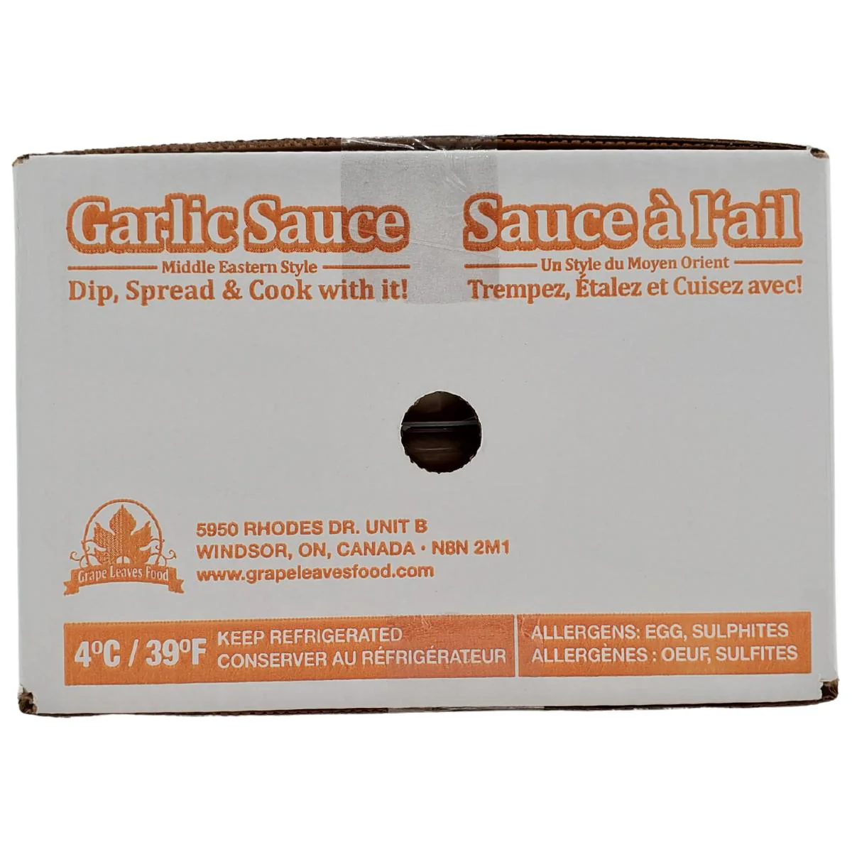 Grape Leaves - Habanero Hot Garlic Sauce - Portions - Image 8