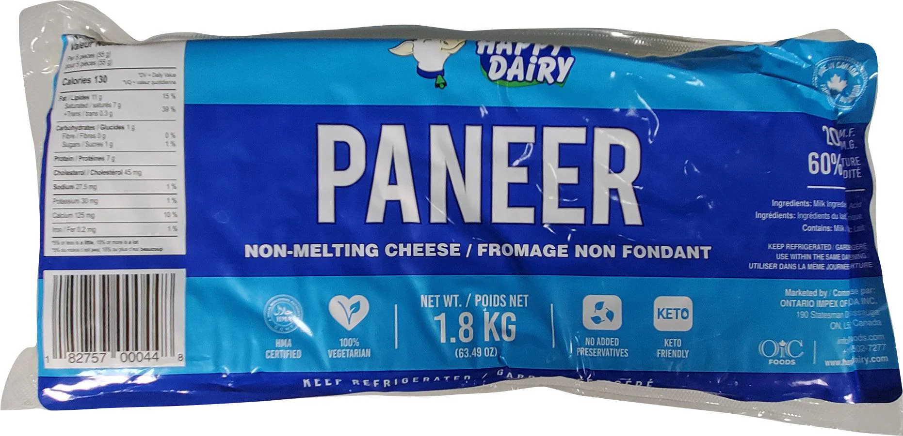 Happy Dairy - Paneer - Image 2