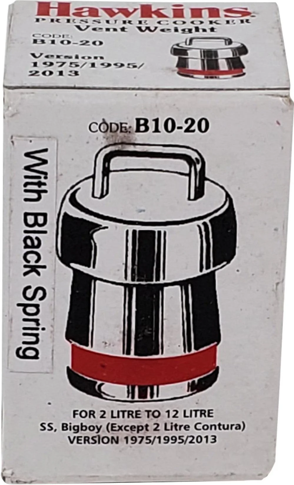 Hawkins - BB Vent Weight B1020 - 2L to 12L - Image 2
