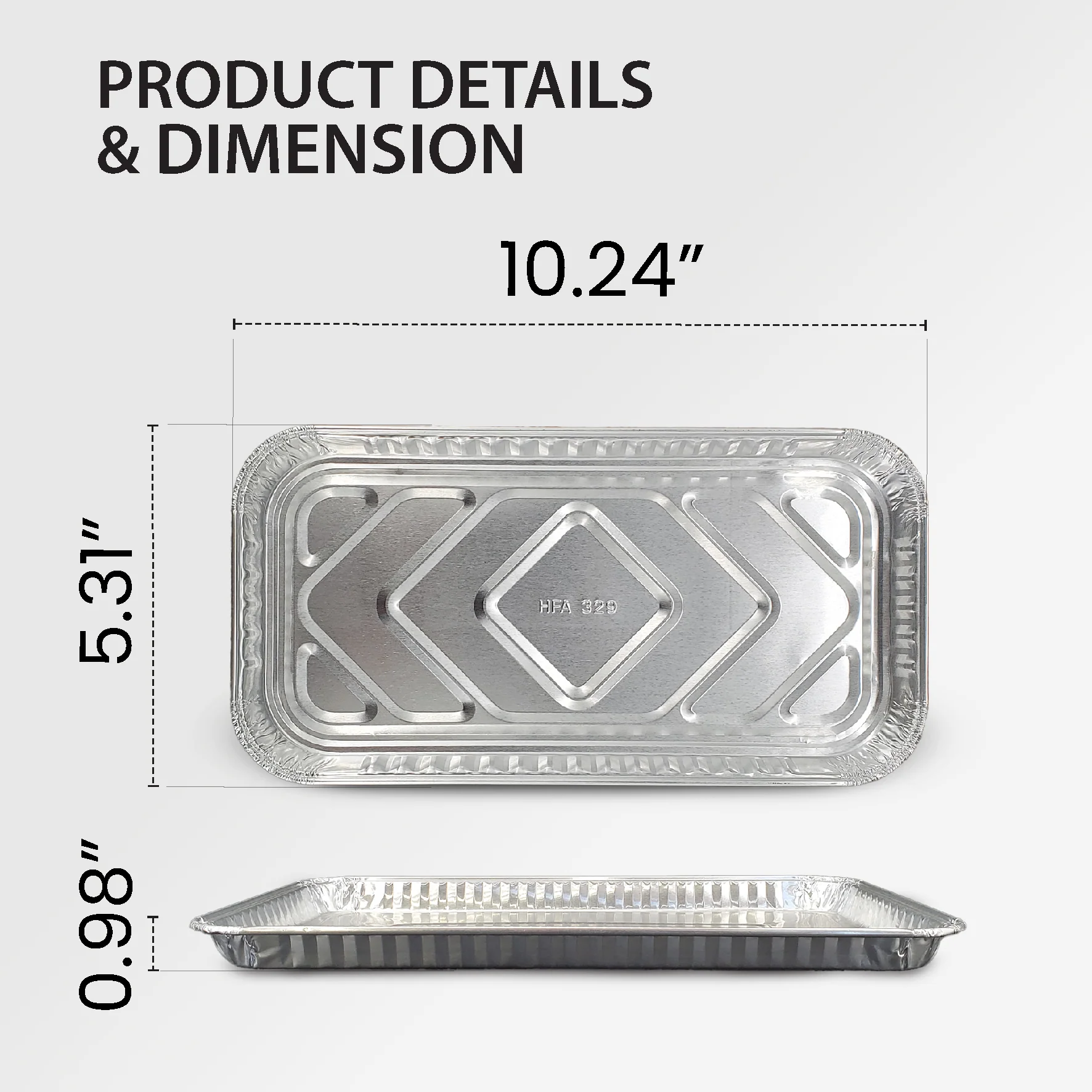 CLR - HFA - Ribbed Oblong Danish Pan Oblong - 329-30-500 - Image 3