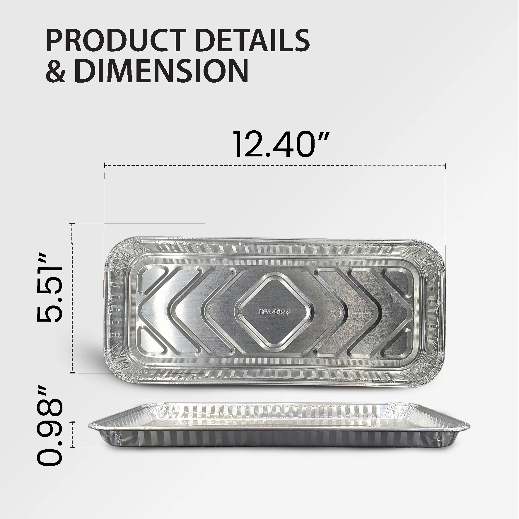 CLR - HFA - Shallow Danish Pan 4x10 - 4053-30-250 - Image 2