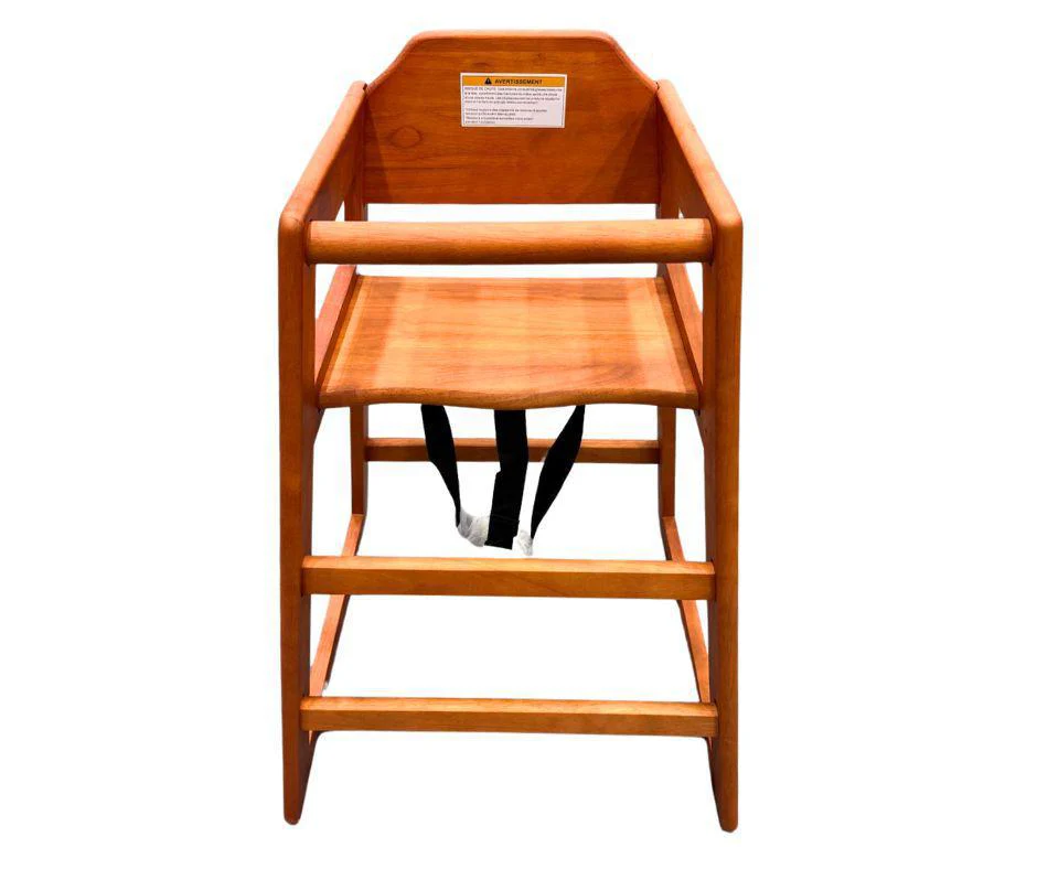 29" High Chair - Wood - Golden Oak - Image 3