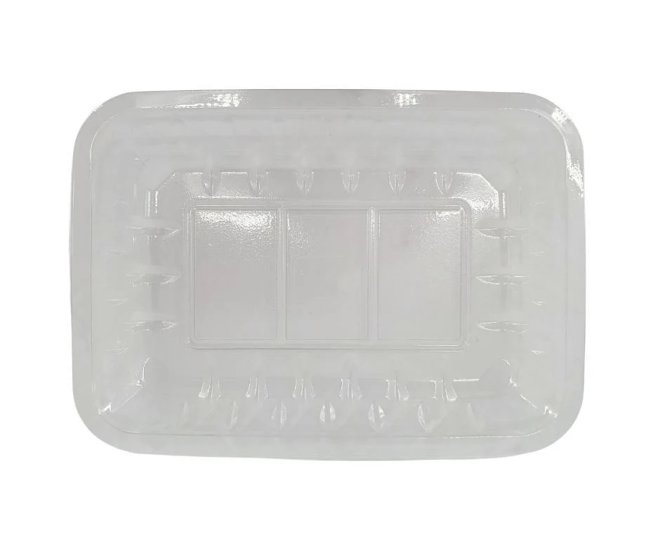 HQ2 - Clear Plastic Meat Tray - #2 - Image 3