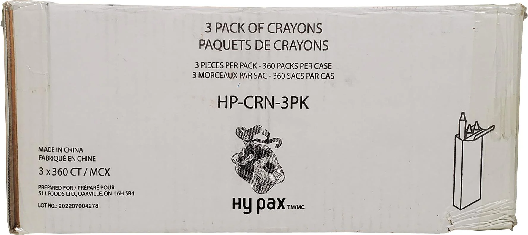 Hy Pax - Dine-In Crayons - HP-CRN-3PK - Image 3
