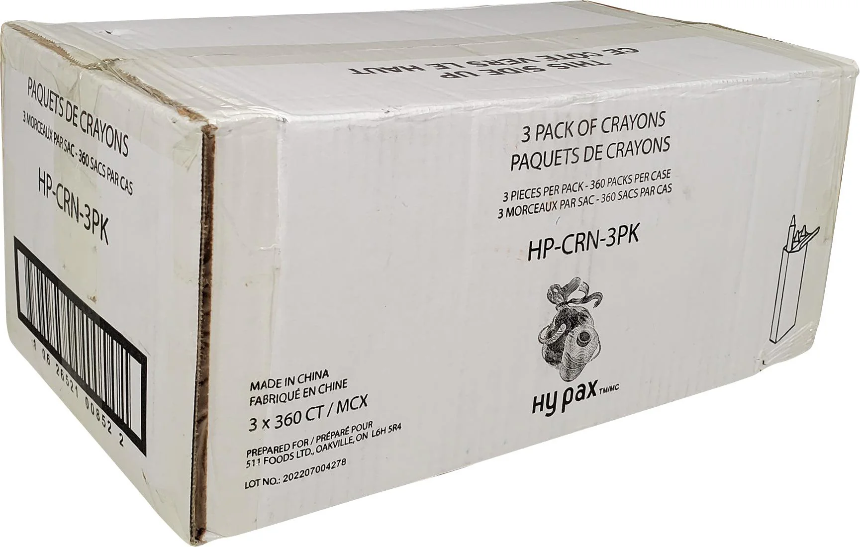 Hy Pax - Dine-In Crayons - HP-CRN-3PK - Image 4