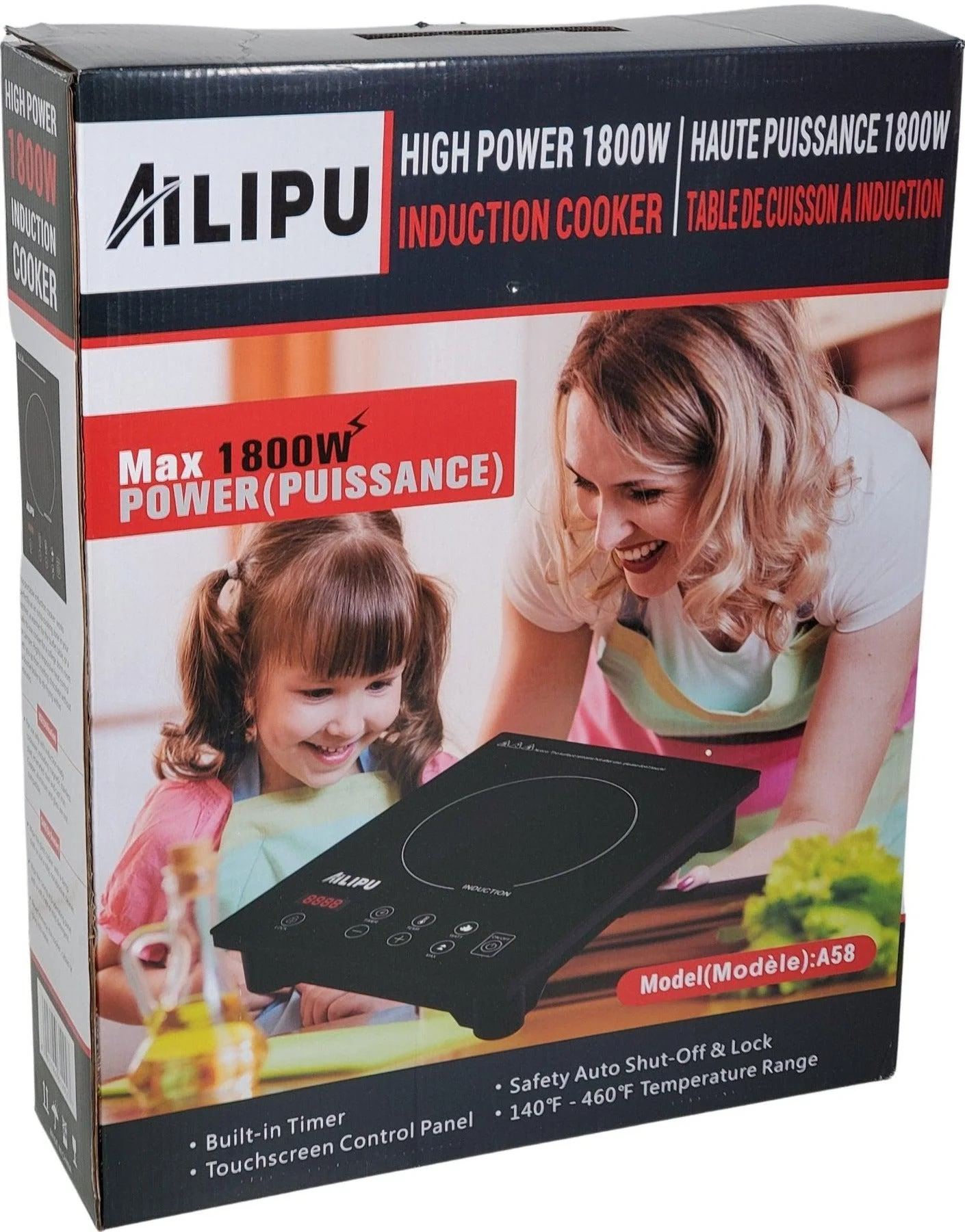 Induction Cooker - 1800W - 120V - A58 - Image 3