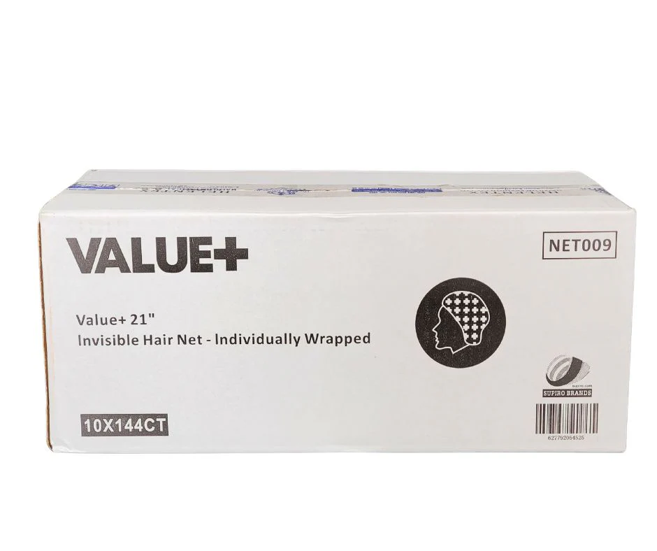 Value+ - 21" Invisible Hair Net - Individually Wrapped - IVHN - Image 3