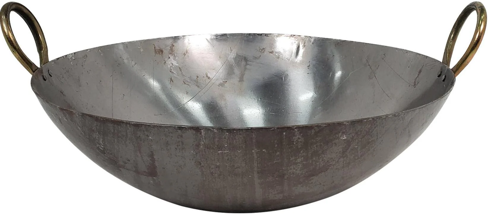 XC - Iron Wok (Kadai) - Flat #18 (48cm) - Image 2