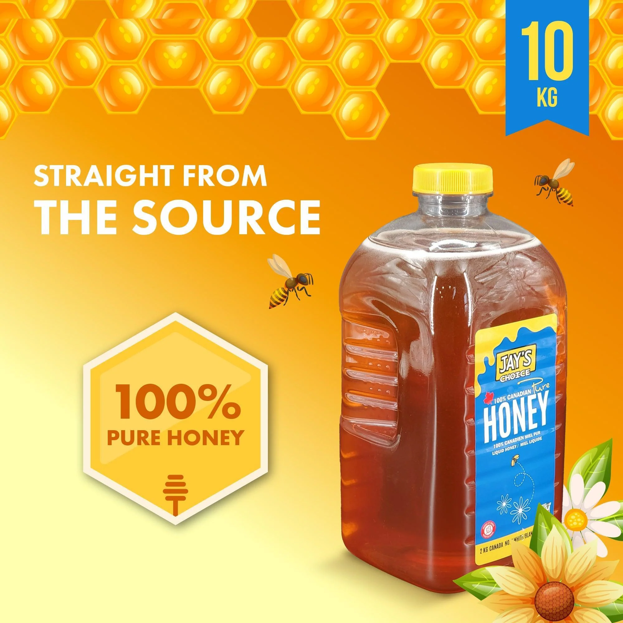 Jay's Choice - Liquid Honey - Canada No. 1 - #5561 - Image 4