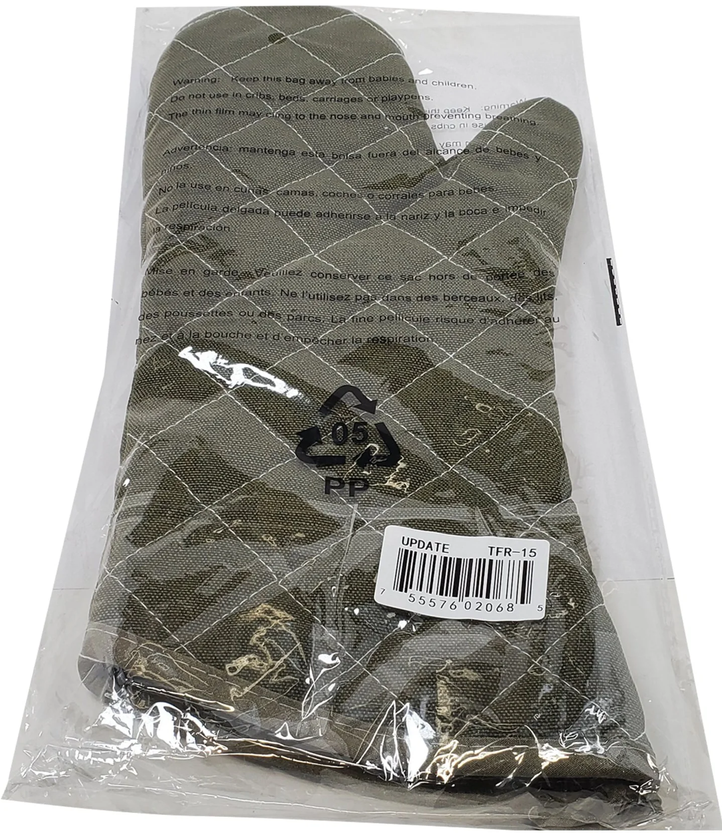 Johnson Rose - Flameguard - 15" Oven Mitt - TFR15 - Image 3