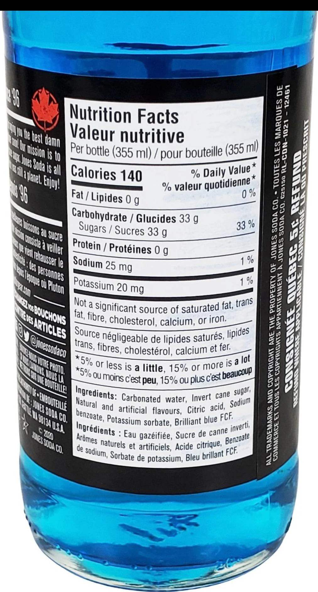 Jones - Blue Bubblegum - Bottles - Image 3