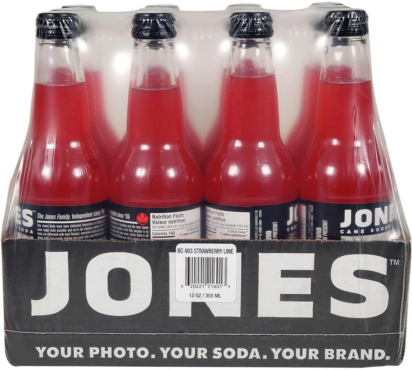 Jones - Strawberry Lime - Bottles - Image 2