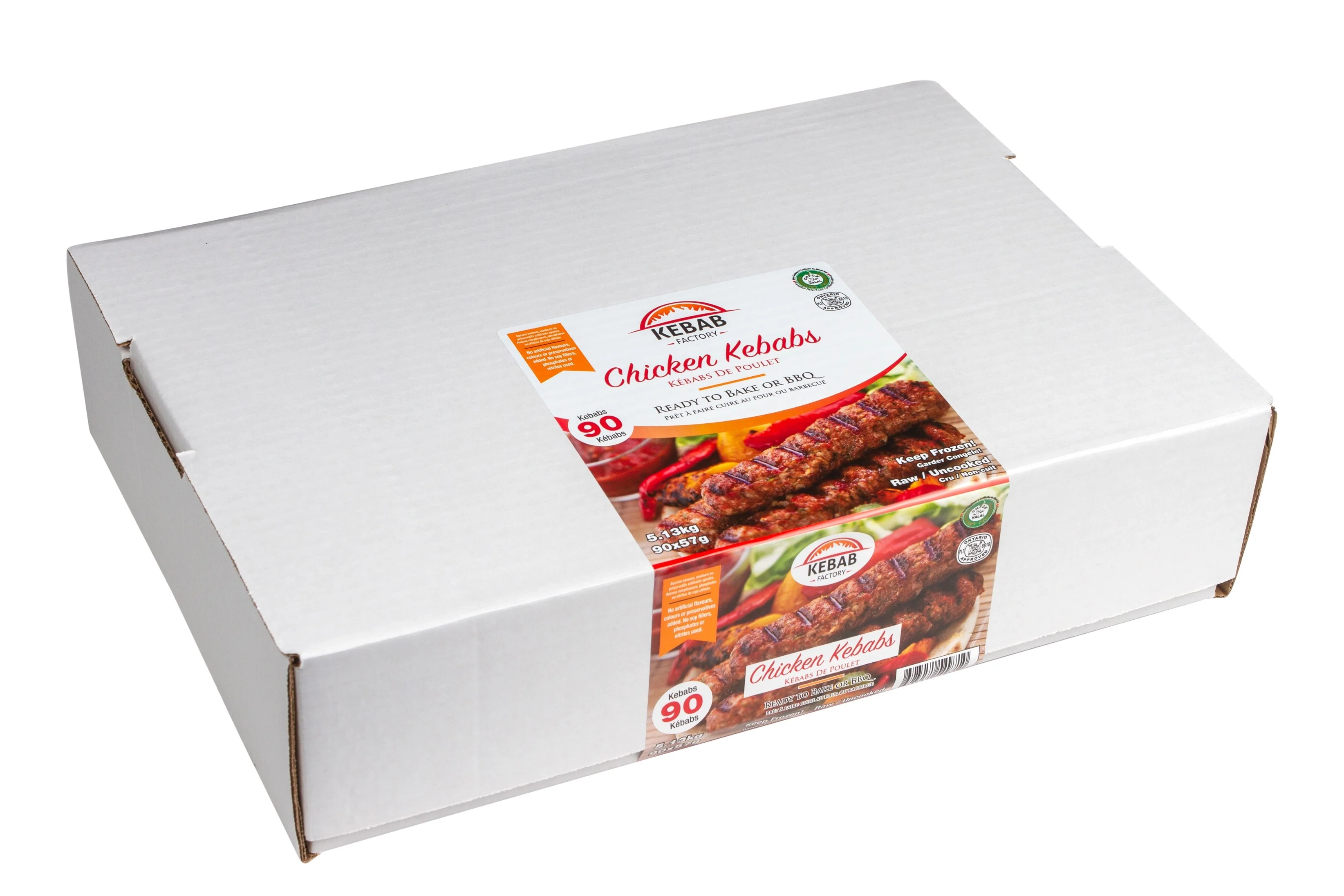 Kebab Factory - Chicken Kebabs - Ready to Cook - Frozen - Image 2