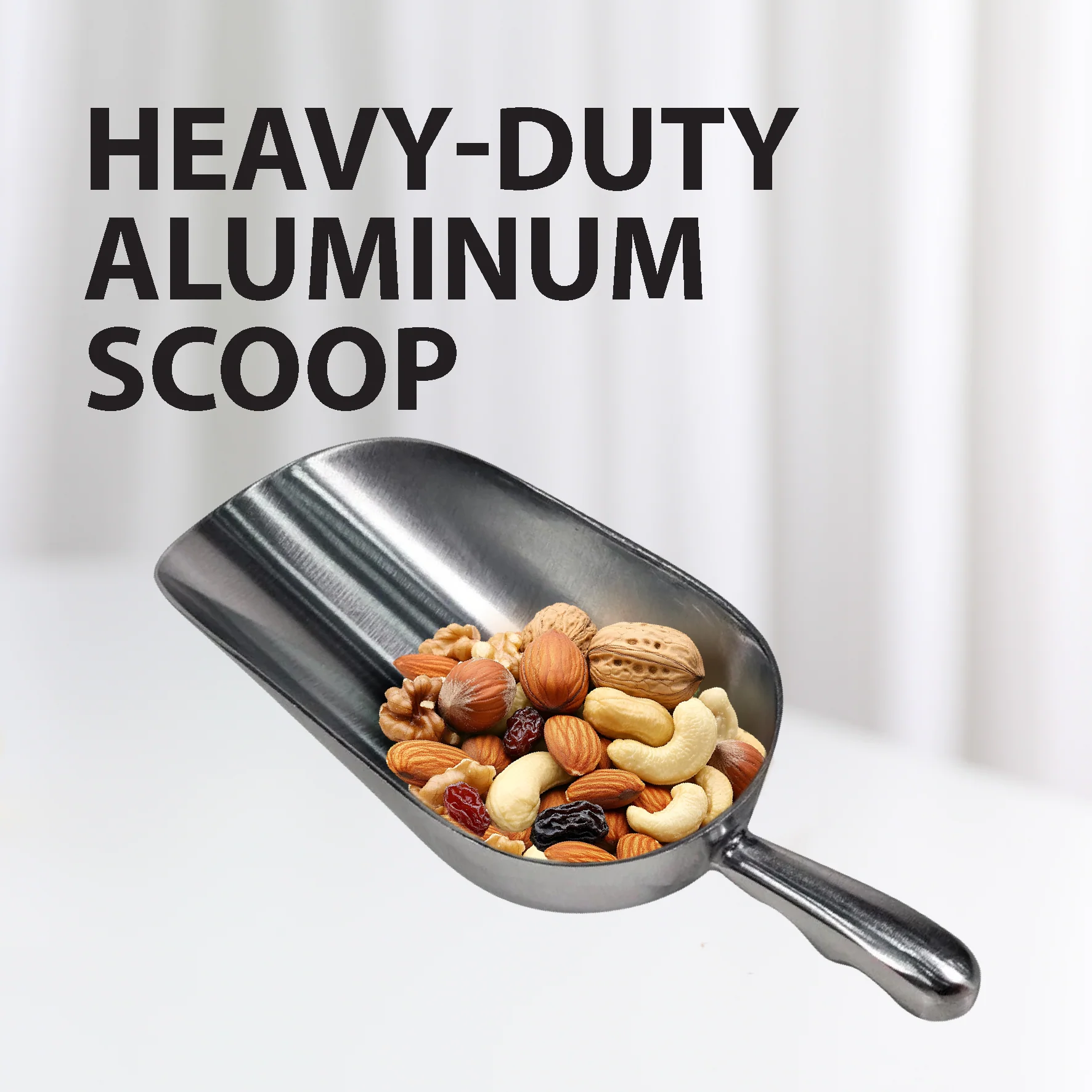 Scoop - Aluminum - 24oz - NSF - Image 3