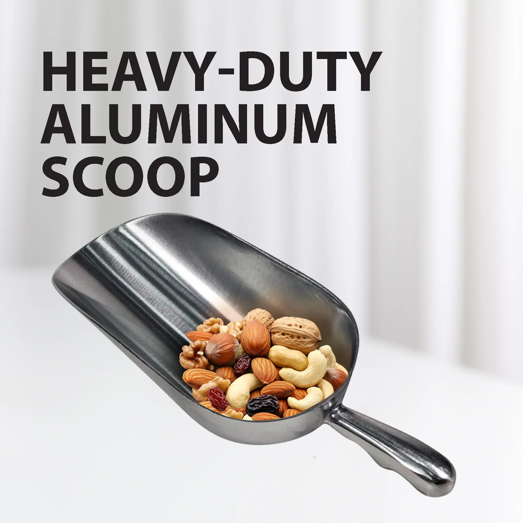 Scoop - Aluminum - 38oz - NSF - Image 3