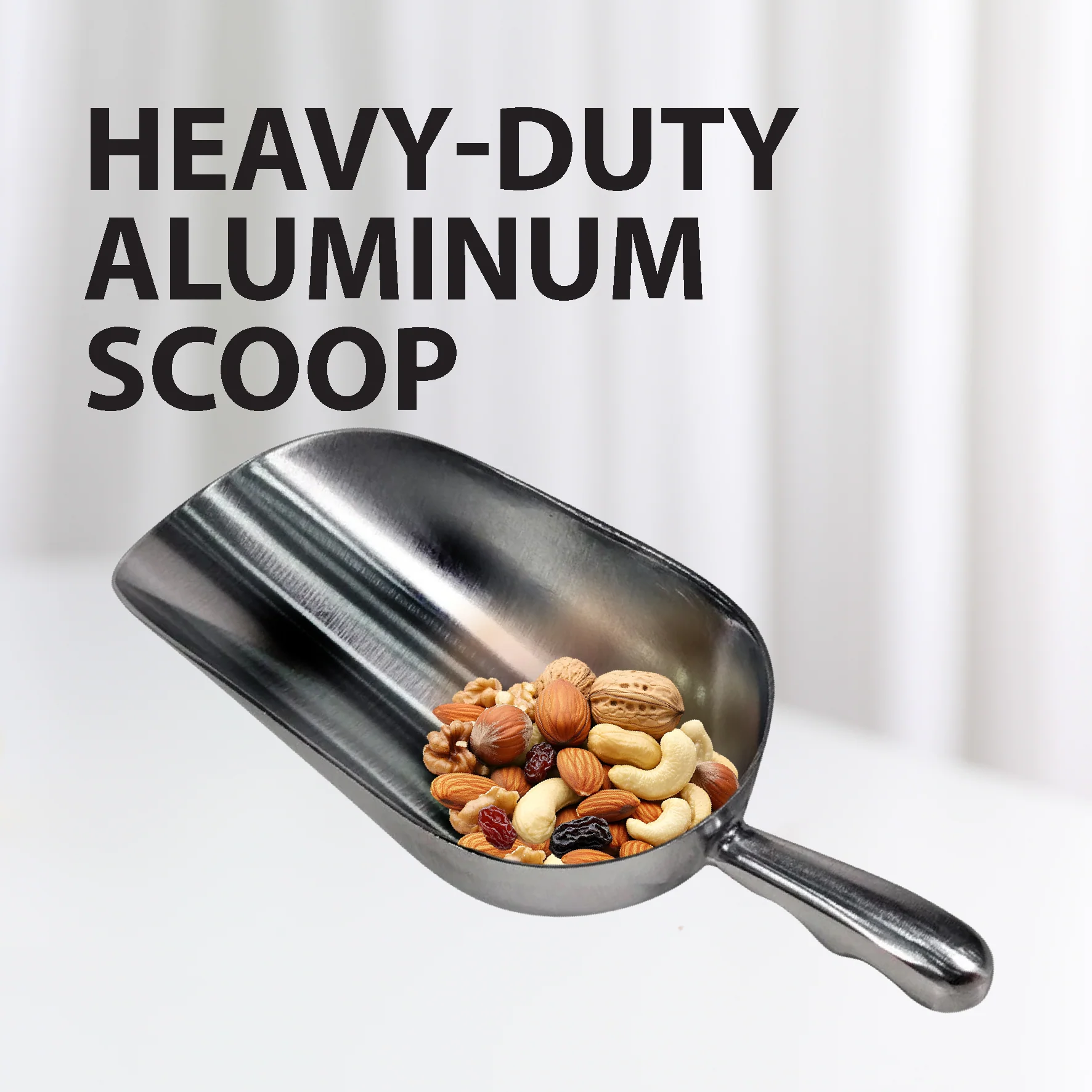 Scoop - Aluminum - 58oz - NSF - Image 4