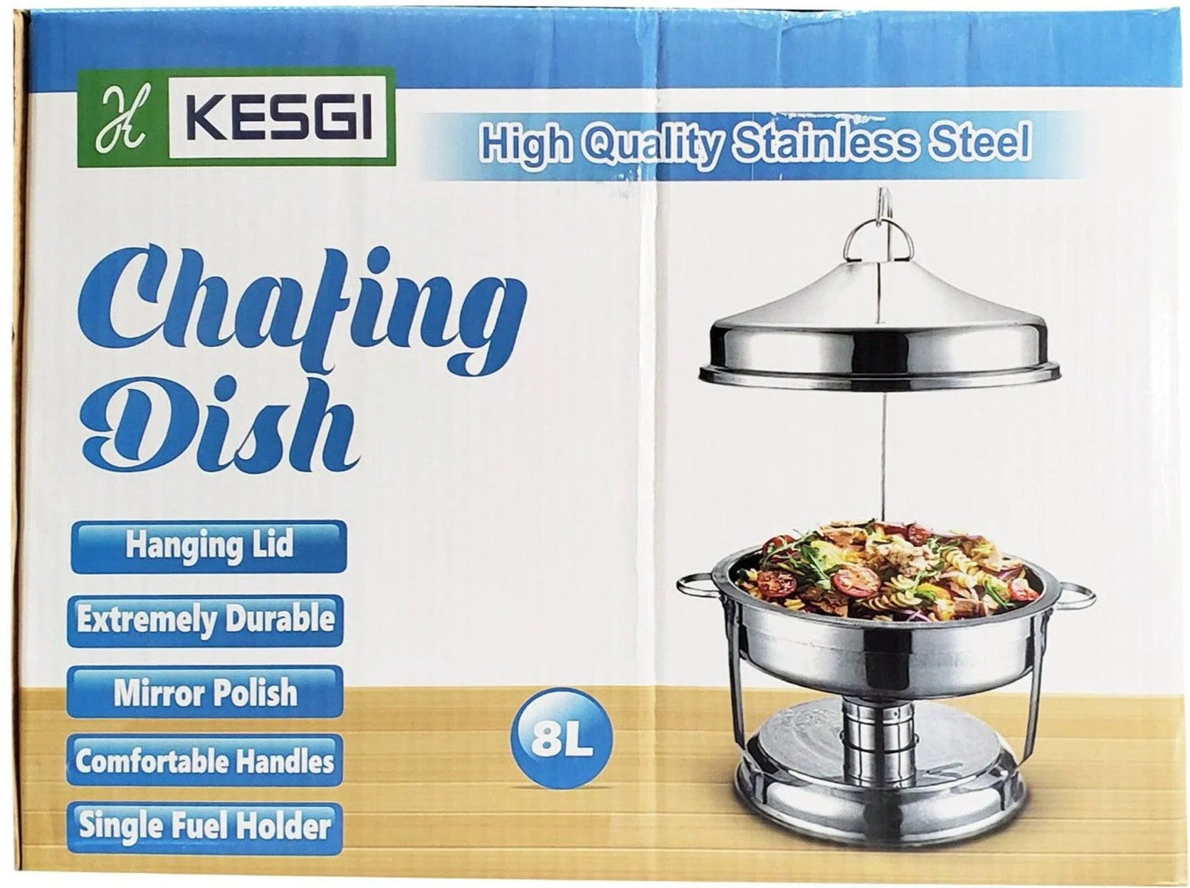 Kesgi - Chafing Dish Round - Hanging Cover - LS-RH-8L - Image 2