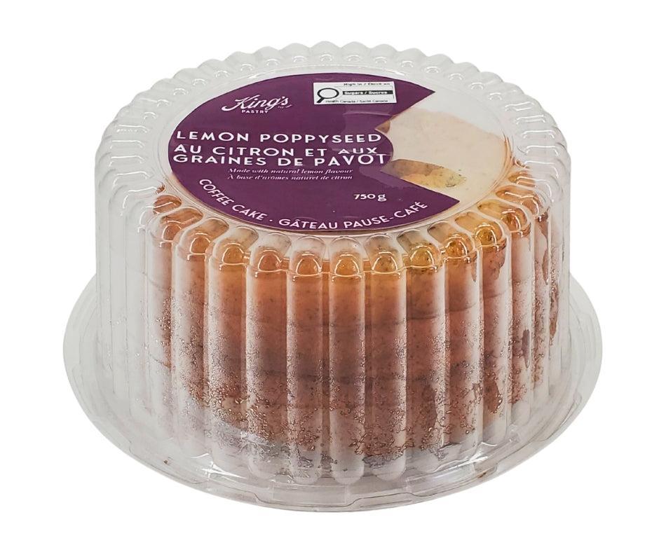 Kings Pastry - Lemon Poppy Seed Coffee Cake - Image 2