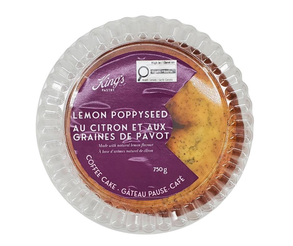 Kings Pastry - Lemon Poppy Seed Coffee Cake - Image 3