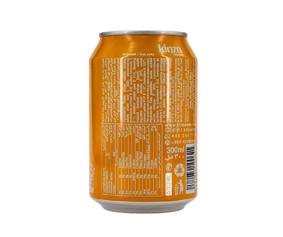 Kinza - Orange - Cans - Image 5