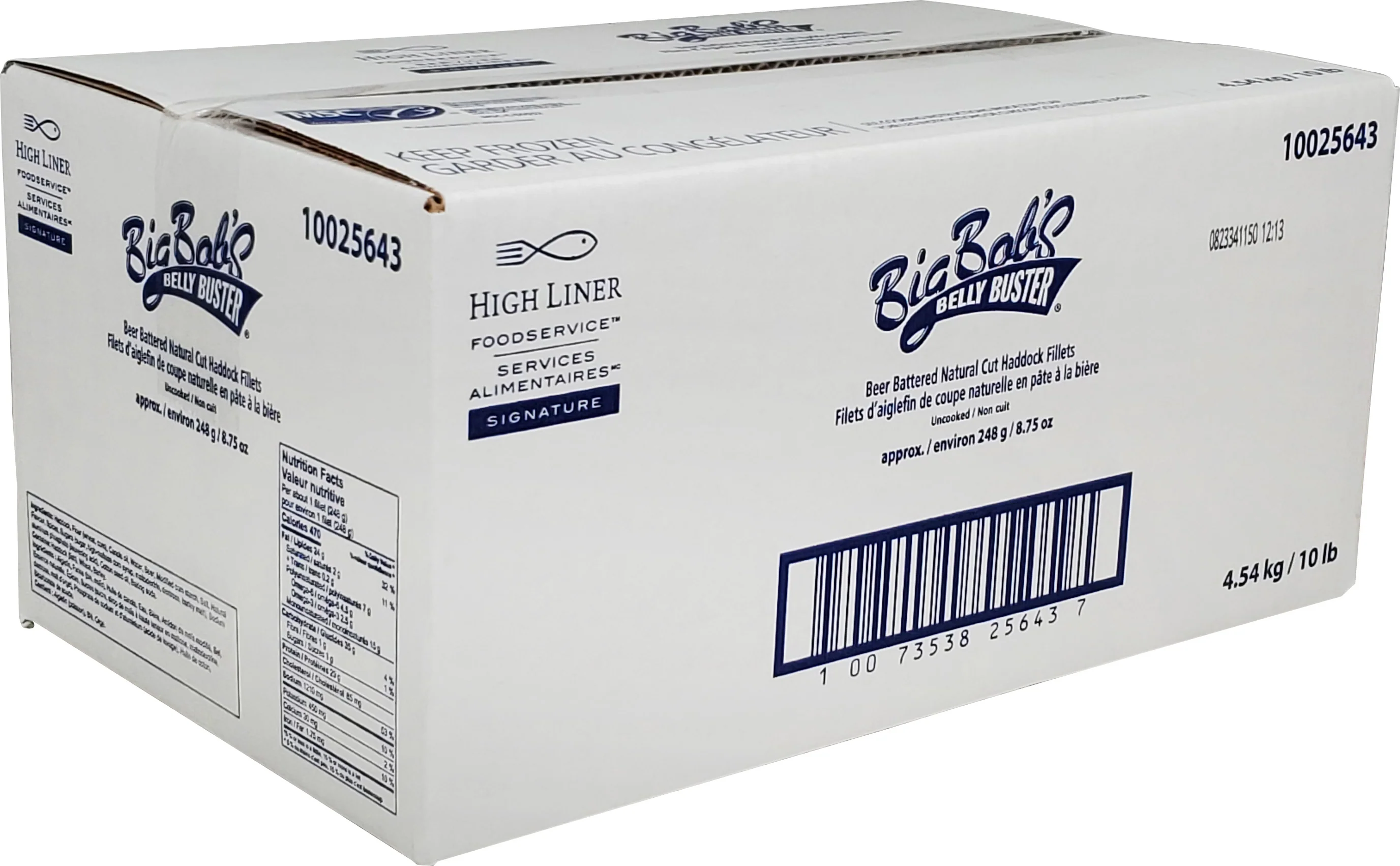 High liner - Battered Haddock Fillet - 8oz - Image 2