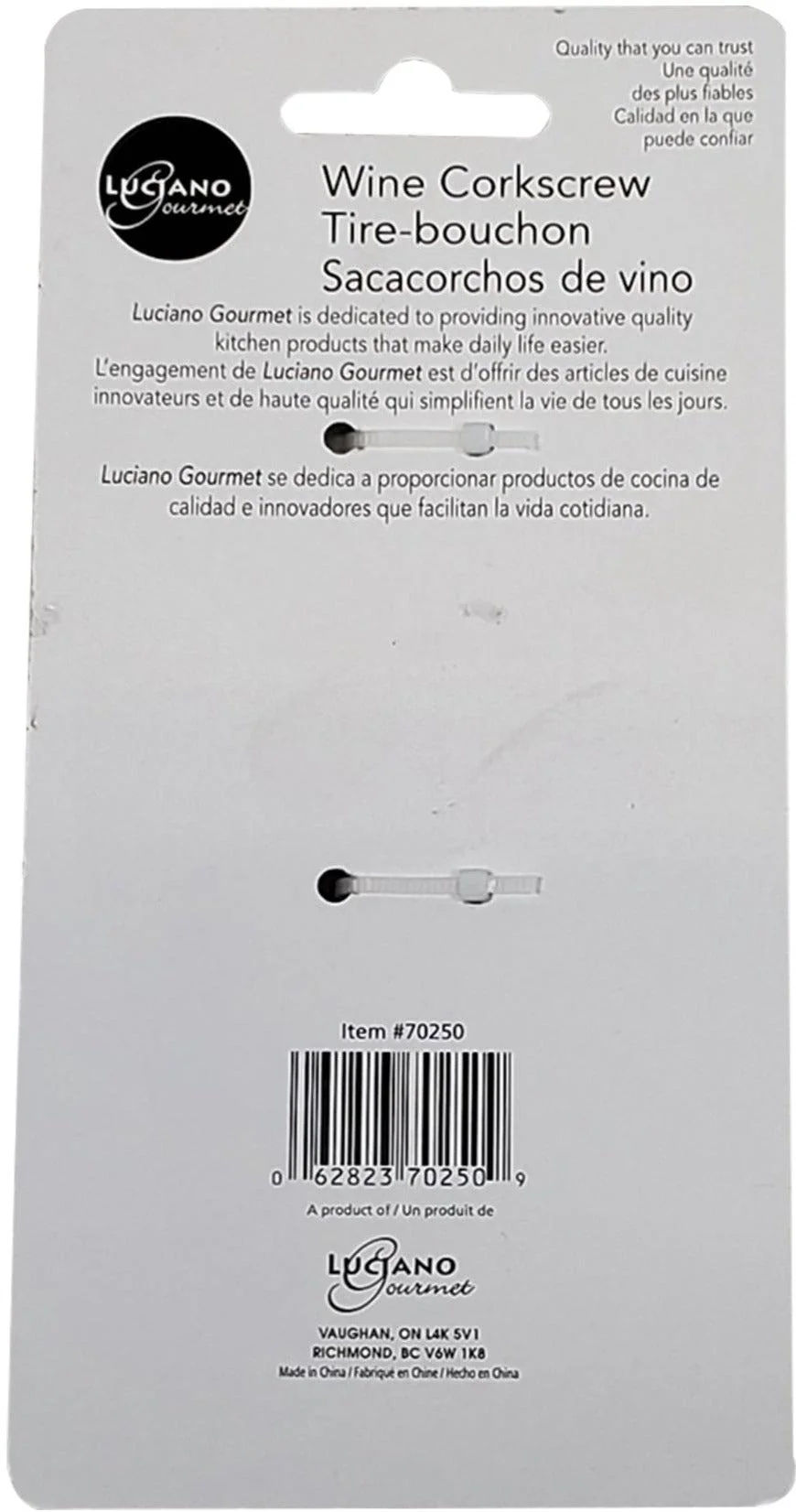 Le Gourmet - 4.5" Wine Corkscrew - Image 2