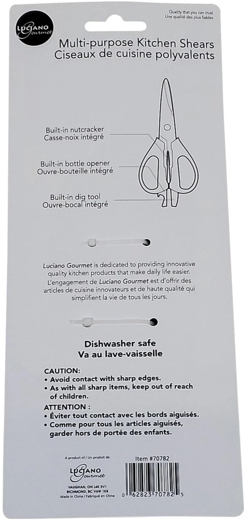 Le Gourmet - 4 in 1 Kitchen Shears - 70782 - Image 2