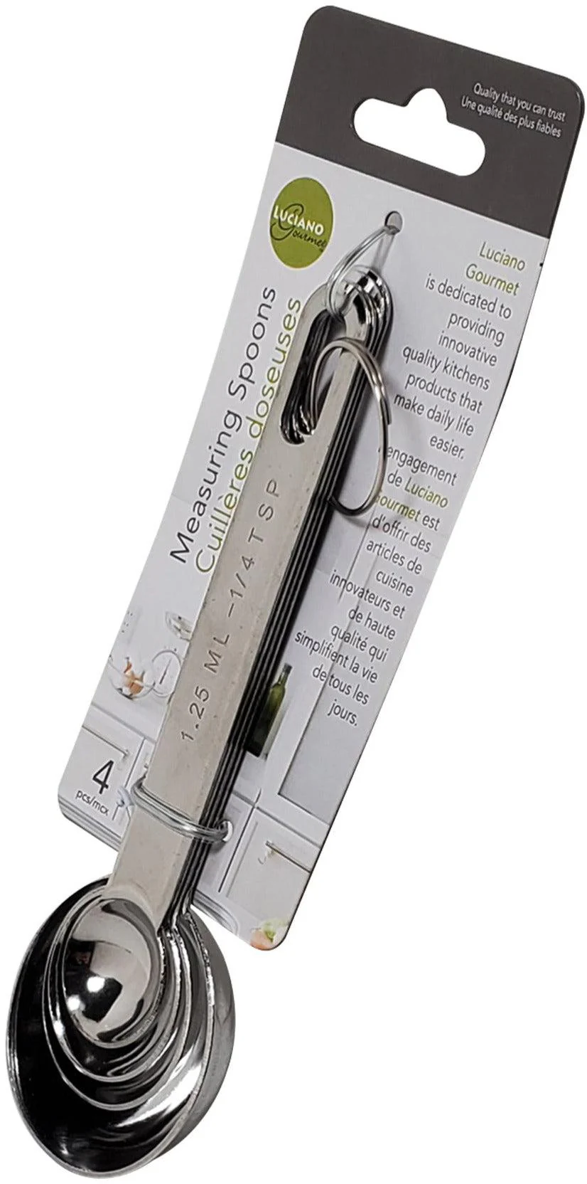 Le Gourmet - 4-pc S/S Measuring Spoon - Image 2