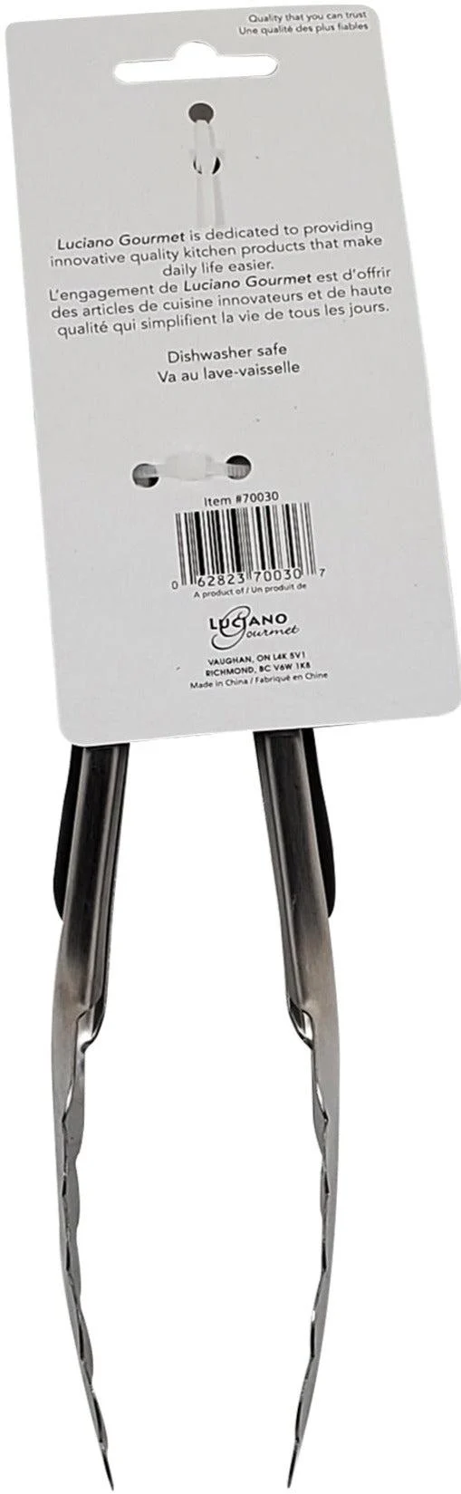 Le Gourmet - 9.5" S/S Tongs - Image 2