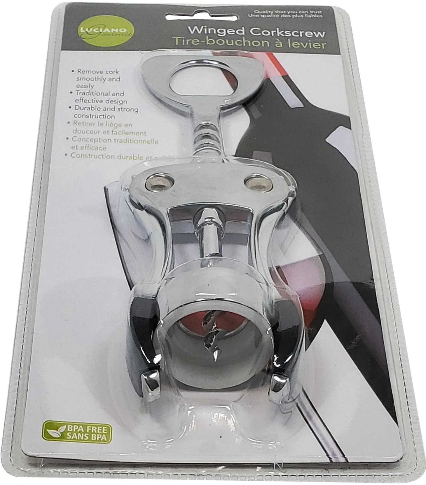 Le Gourmet - Wine Winged Corkscrew - Image 2