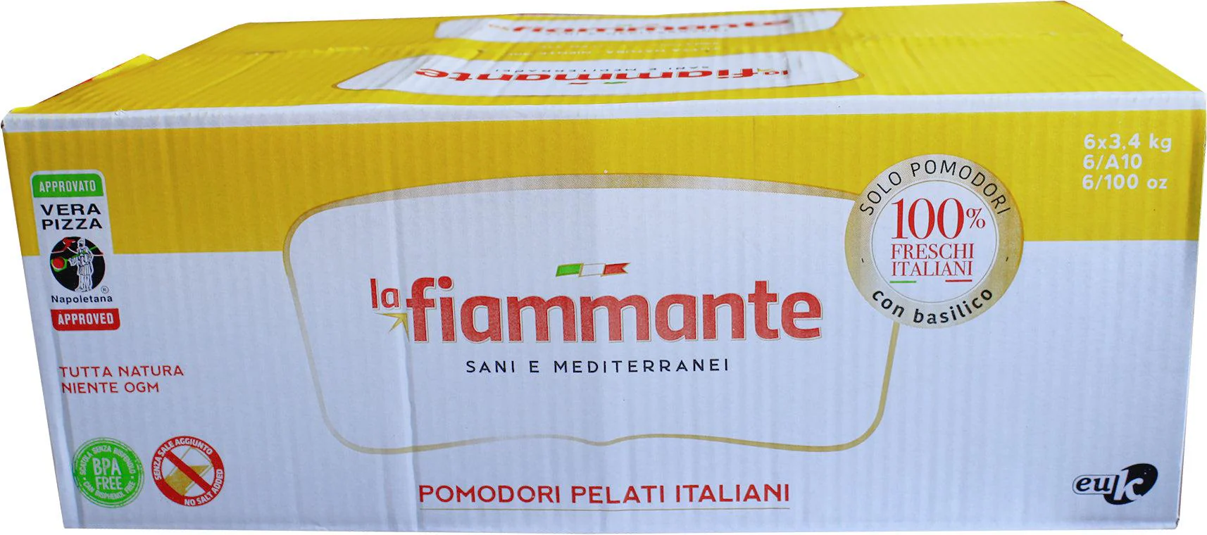 La Fiammante - Peeled Italian Whole Tomato - with Basil - Image 4