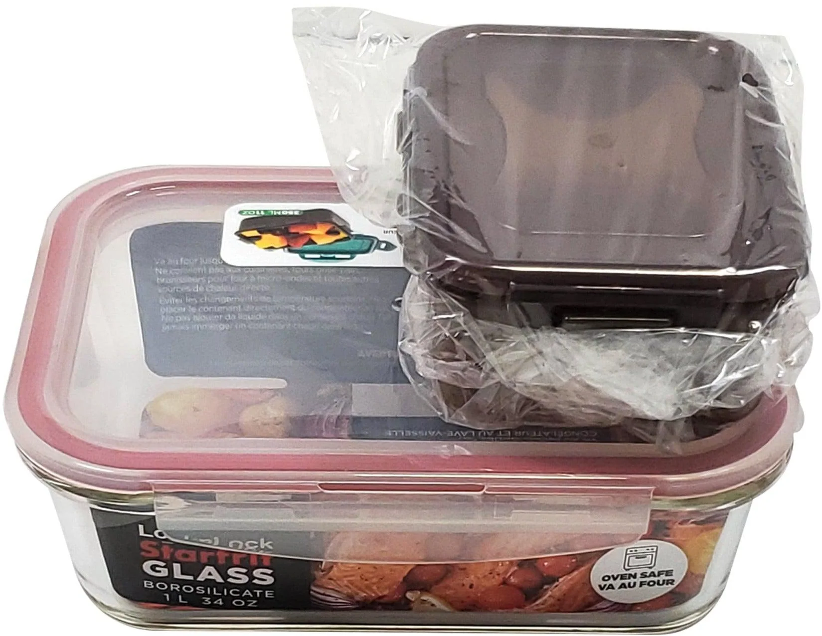 Lock & Lock - Glass Container - Rectangular - 1 L - AP094953 - Image 2