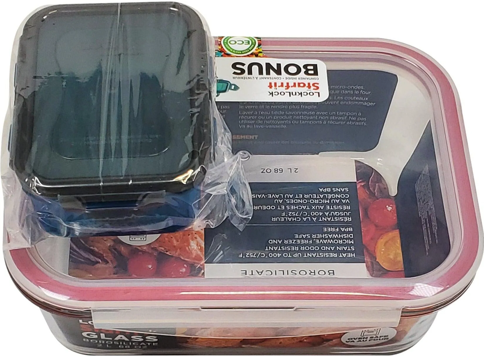 Lock & Lock - Glass Container - Rectangular - 2L - AP094954 - Image 2