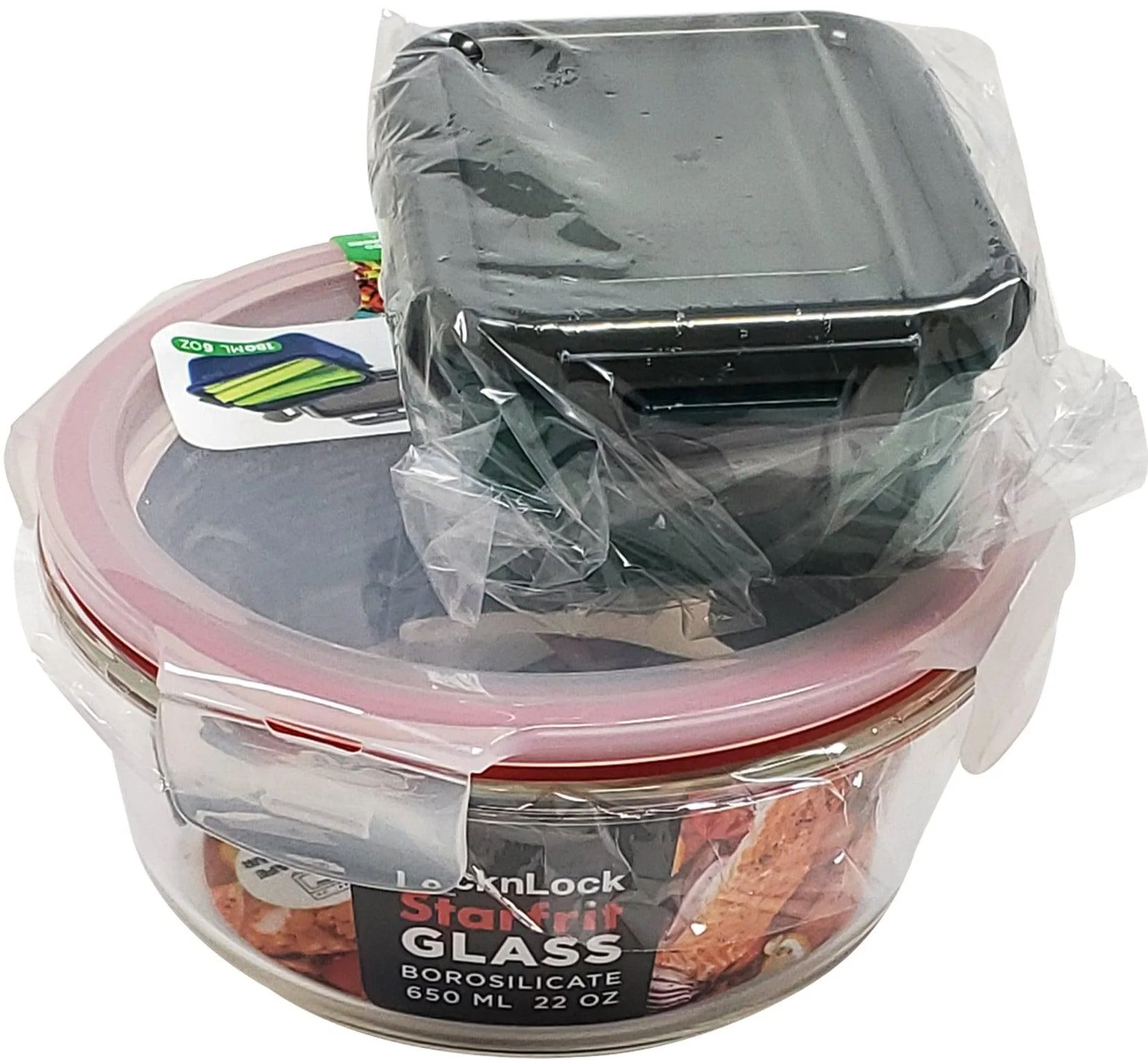 Lock & Lock - Glass Container - Round - 650 ml - AP094958 - Image 2