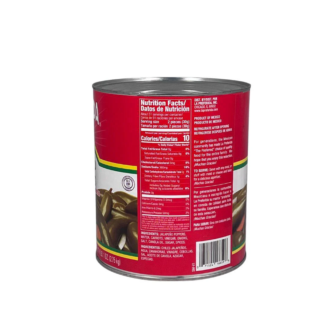 La Preferdia - Jalapeno Peppers - Whole - Hot - Image 2