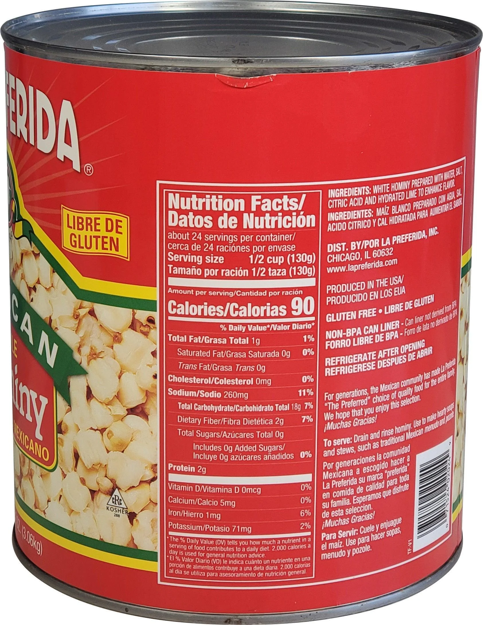 La Preferdia - Mexican Style Hominy - Image 2