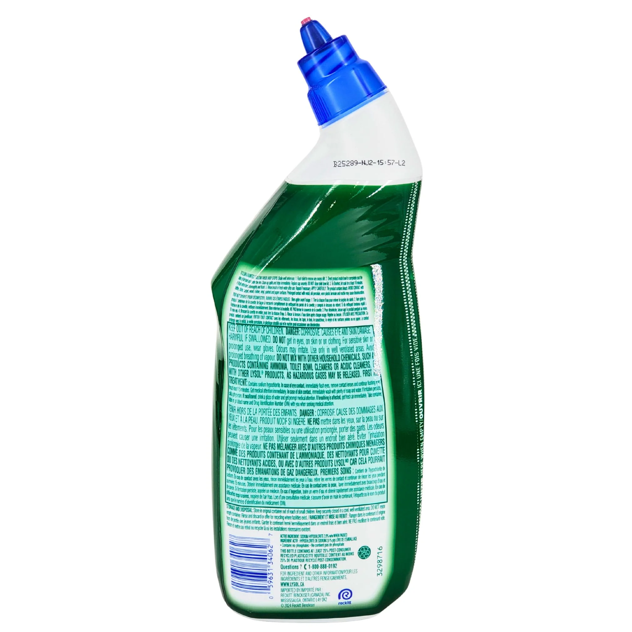 Lysol - Toilet Cleaner - w/Bleach - Image 3