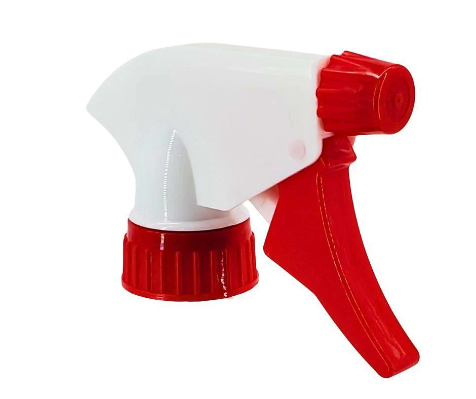 M2 - 32oz Round Spray Bottle w Red/Trigger - Image 2