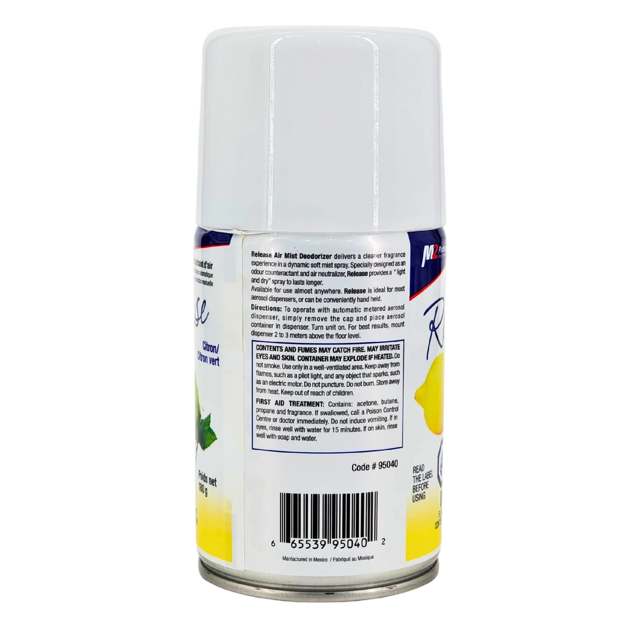M2 - Air-Mist Refill - Lemon/Lime - WA-AR504 - Image 3