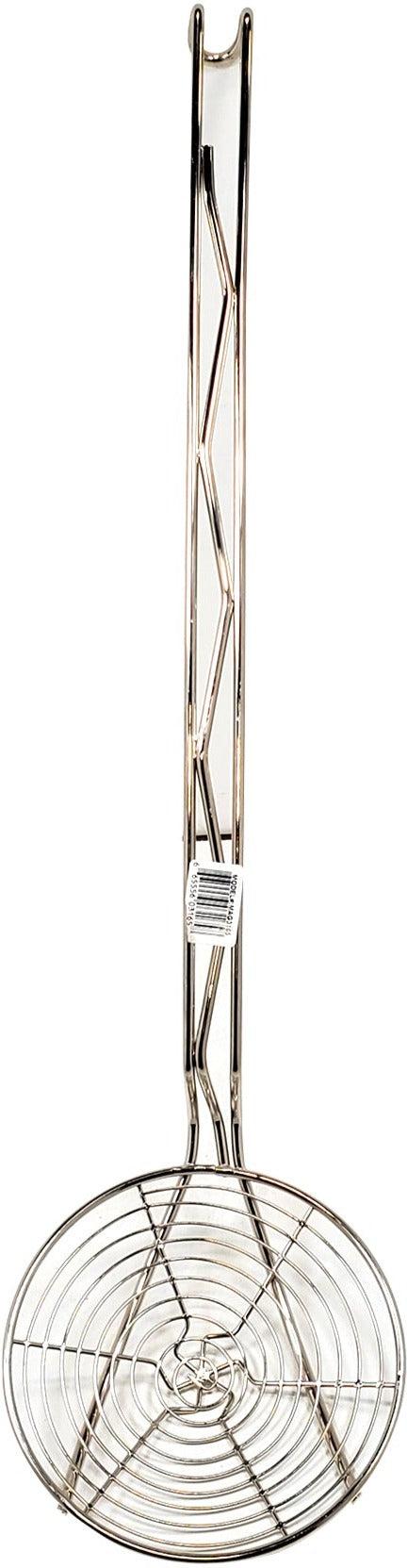Magnum - Skimmer - 5 1/2" Dia - Scroll Mesh - Round - Nickel Plated - Image 3