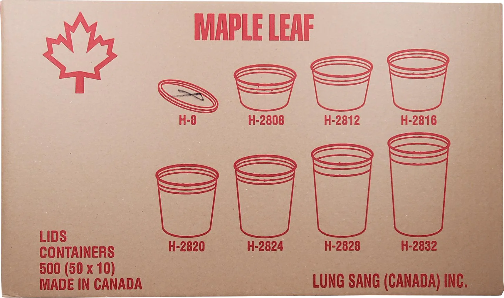Maple - 4.5" Deli Container Lids - H8 - Image 3