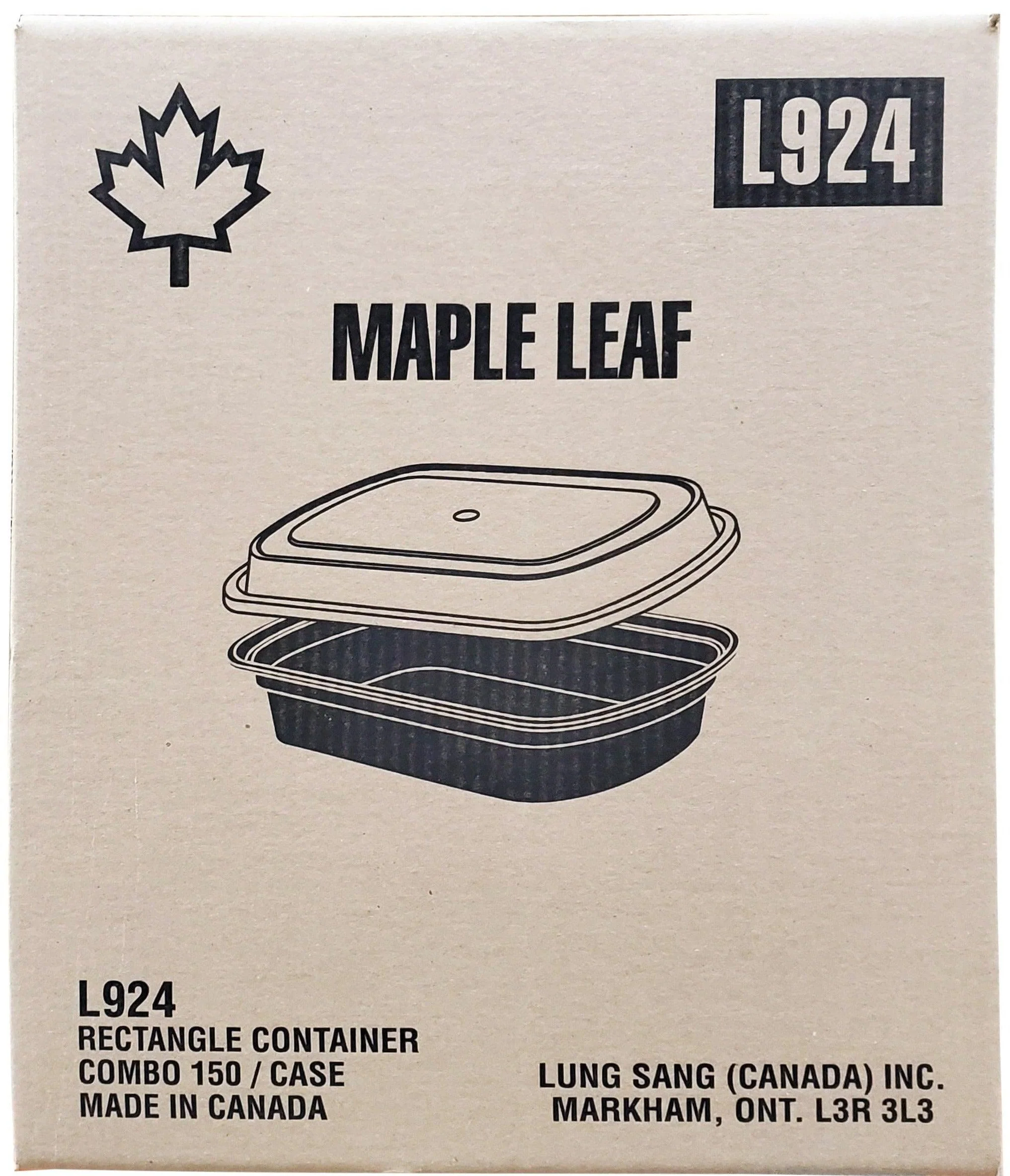 Maple - Plastic Container Combo - 24oz - L924 - Image 2