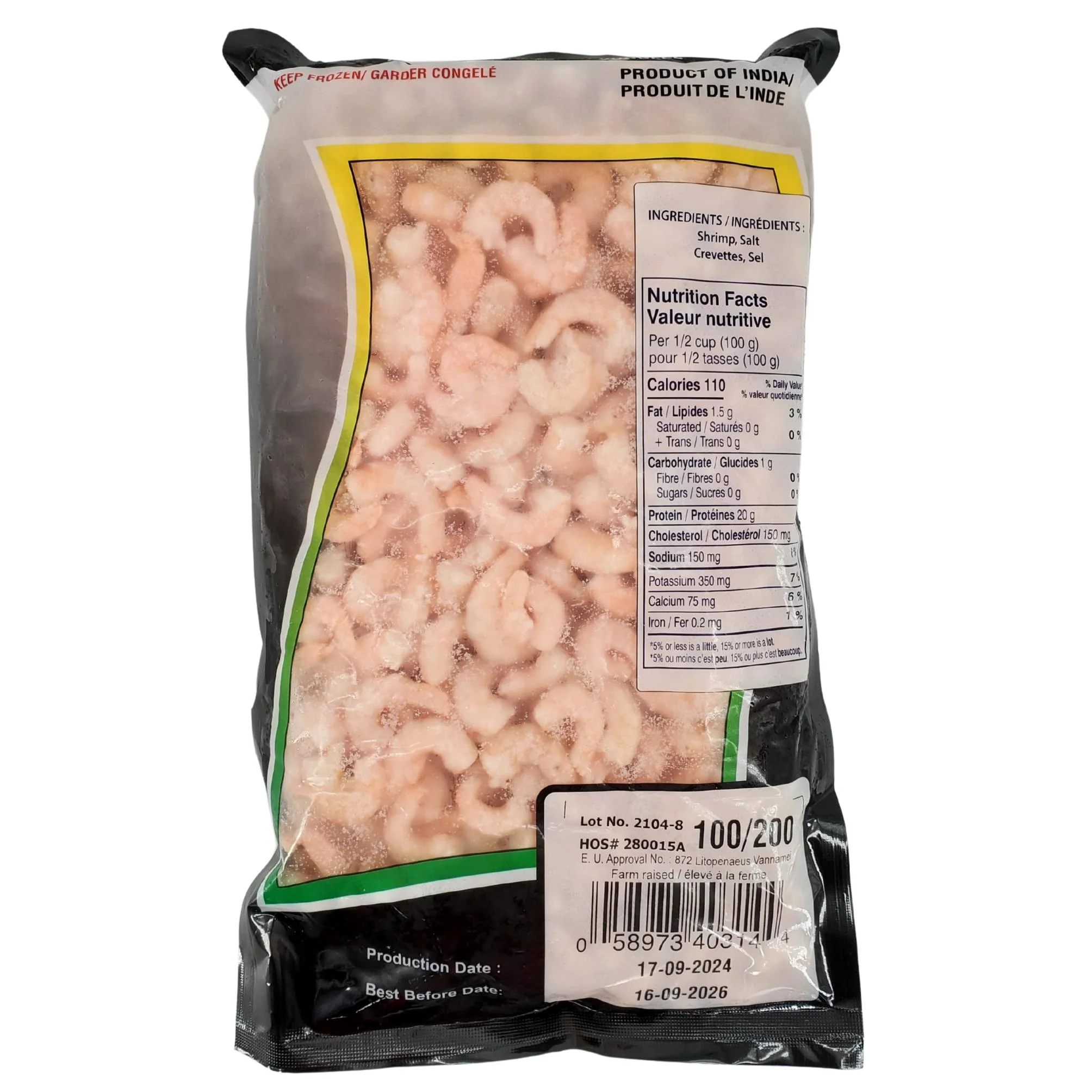 Marco Polo - Cooked Salad Shrimp ( 100-200 ct ) - Image 2