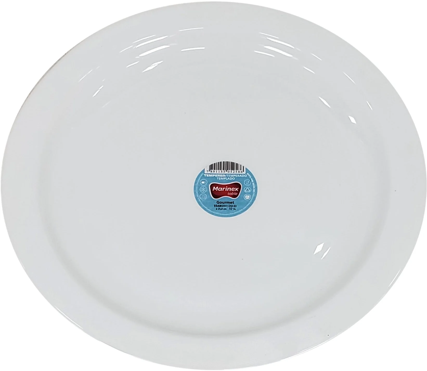 Marinex - 10 1/4'' Table Plate - Narrow Rim - Image 2