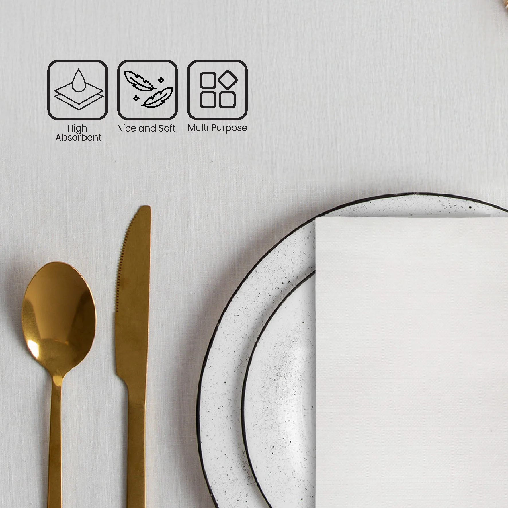 Mayfair - 1 ply Interfold Napkins 1/4 Fold - White - INAP01 - Image 8
