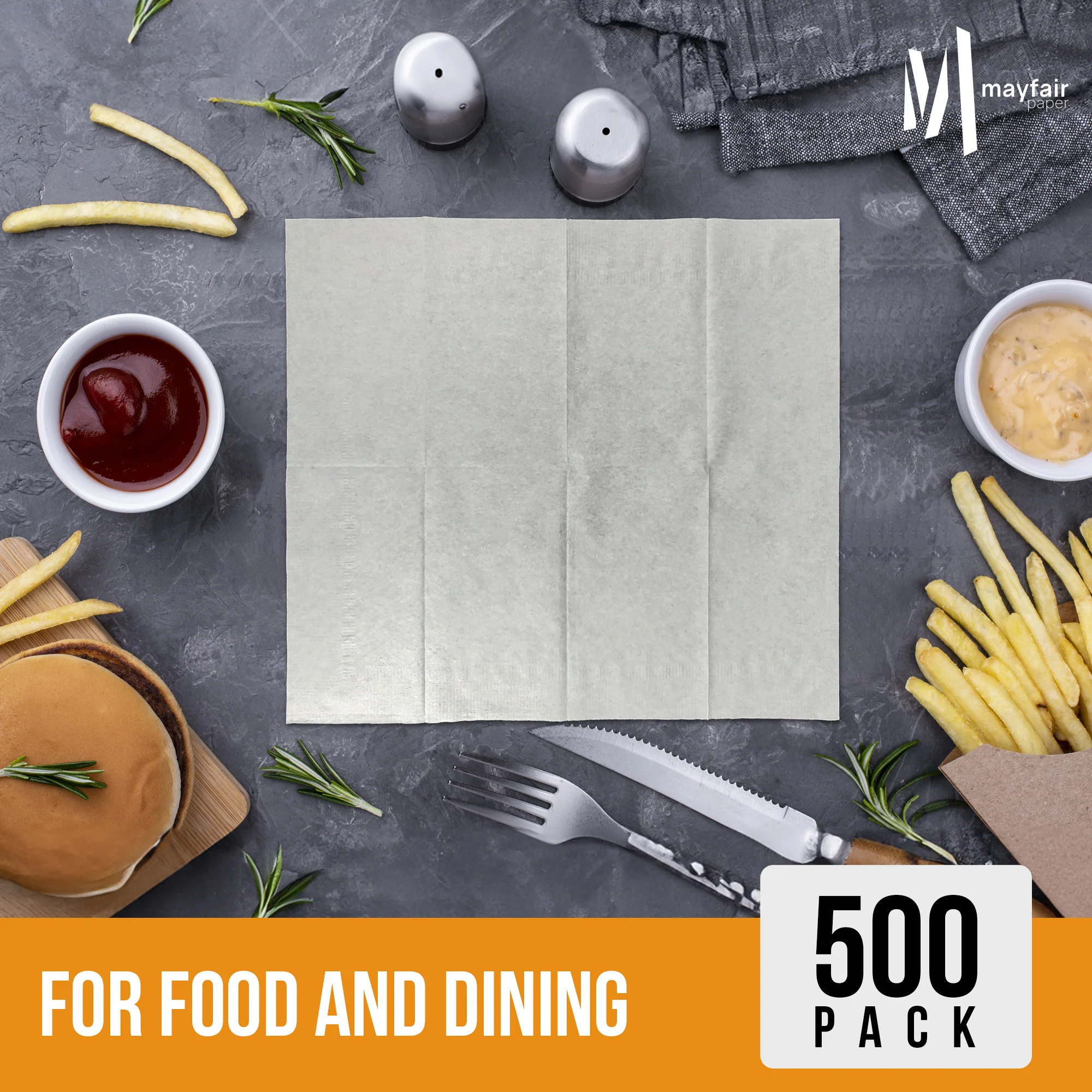Mayfair - 1 Ply Junior Dispenser Napkins 1/6 Fold - White - JDN01 - Image 7