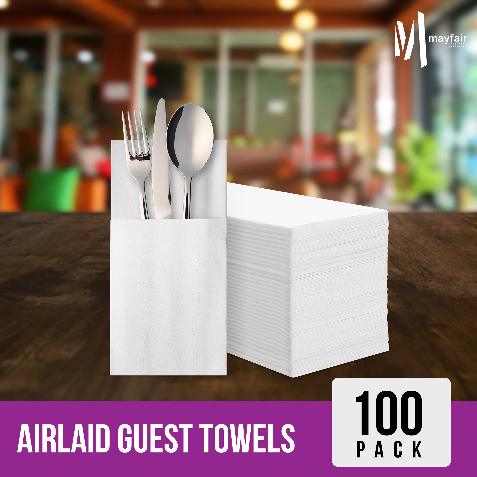 Mayfair - Airlaid Guest Towel Napkins - 12"x17"-31216/GT5 - Image 3